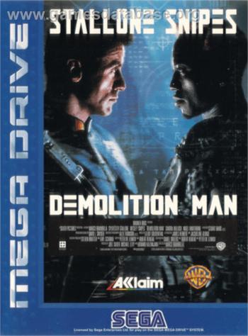 Cover Demolition Man for Genesis - Mega Drive